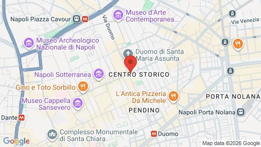 Rooms for rent i Napoli Municipalità 2 - kort over placeringen