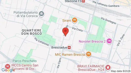 Rooms for rent in Brescia - Photo from Google Street View