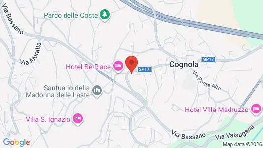 Rooms for rent i Trento - kort over placeringen