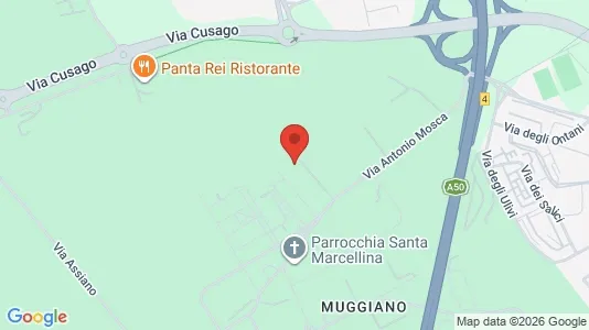 Apartments for rent i Milano Zona 7 - Baggio, De Angeli, San Siro - kort over placeringen