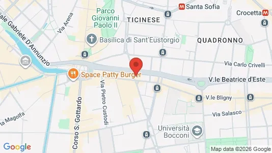 Apartments for rent i Milano Zona 5 - Vigentino, Chiaravalle, Gratosoglio - kort over placeringen