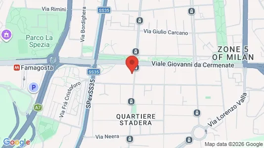 Apartments for rent in Milano Zona 5 - Vigentino, Chiaravalle, Gratosoglio - Photo from Google Street View
