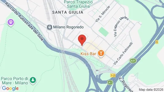 Apartments for rent i Milano Zona 4 - Vittoria, Forlanini - kort over placeringen