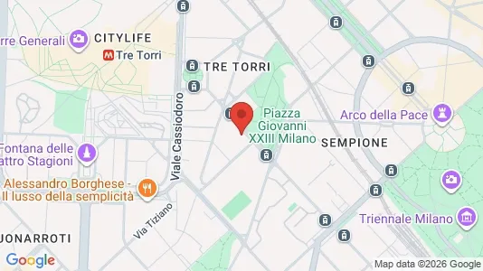 Apartments for rent i Milano Zona 1 - Centro storico - kort over placeringen