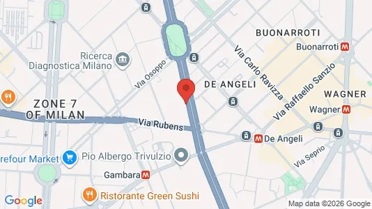 Apartments for rent in Milano Zona 7 - Baggio, De Angeli, San Siro - Photo from Google Street View