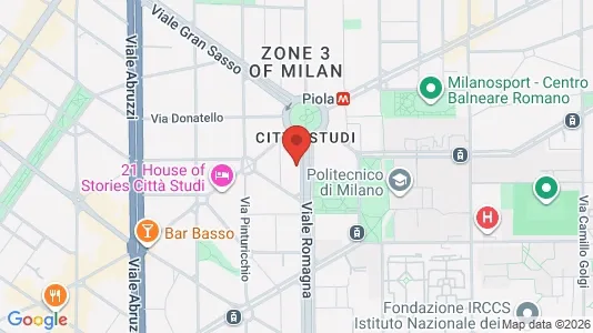 Apartments for rent in Milano Zona 3 - Porta Venezia, Città Studi, Lambrate - Photo from Google Street View
