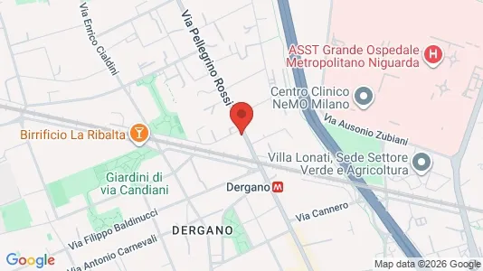 Apartments for rent i Milano Zona 9 - Porta Garibaldi, Niguarda - kort over placeringen
