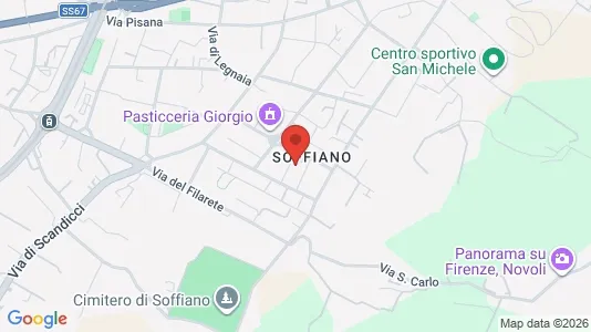 Rooms for rent i Florence - kort over placeringen