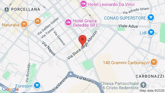 Apartments for rent in Sassari - Photo from Google Street View