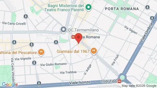 Apartments for rent i Milano Zona 4 - Vittoria, Forlanini - kort over placeringen