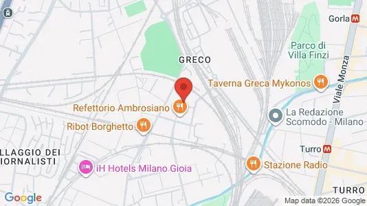 Rooms for rent i Milano Zona 2 - Stazione Centrale, Gorla, Turro, Greco, Crescenzago - kort over placeringen