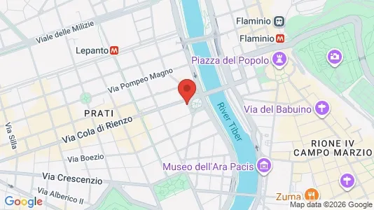 Apartments for rent i Roma Municipio I – Centro Storico - kort over placeringen