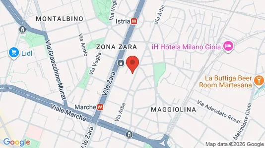 Apartments for rent i Milano Zona 2 - Stazione Centrale, Gorla, Turro, Greco, Crescenzago - kort over placeringen