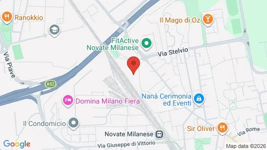Apartments for rent i Novate Milanese - kort over placeringen