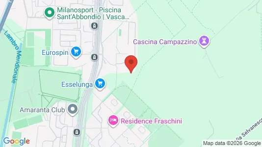 Rooms for rent i Milano Zona 5 - Vigentino, Chiaravalle, Gratosoglio - kort over placeringen