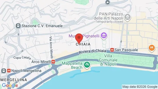 Apartments for rent in Chiaia - Photo from Google Street View