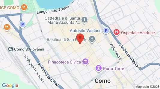 Apartments for rent i Como - kort over placeringen