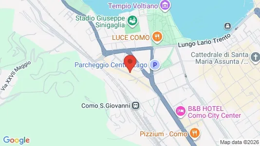 Apartments for rent i Como - kort over placeringen