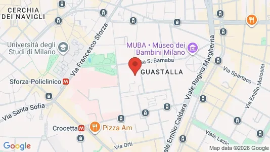 Apartments for rent i Milano Zona 1 - Centro storico - kort over placeringen