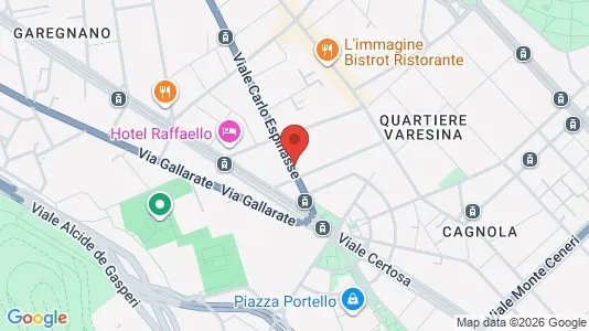 Rooms for rent i Milano Zona 8 - Fiera, Gallaratese, Quarto Oggiaro - kort over placeringen
