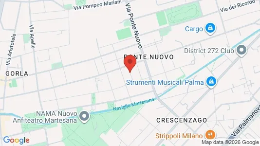 Apartments for rent i Milano Zona 2 - Stazione Centrale, Gorla, Turro, Greco, Crescenzago - kort over placeringen