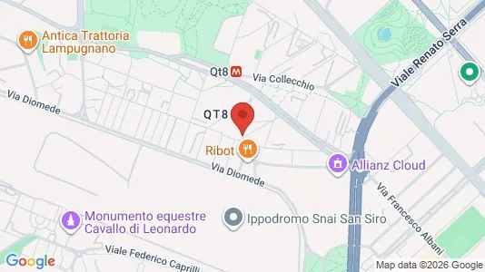 Rooms for rent i Milano Zona 7 - Baggio, De Angeli, San Siro - kort over placeringen