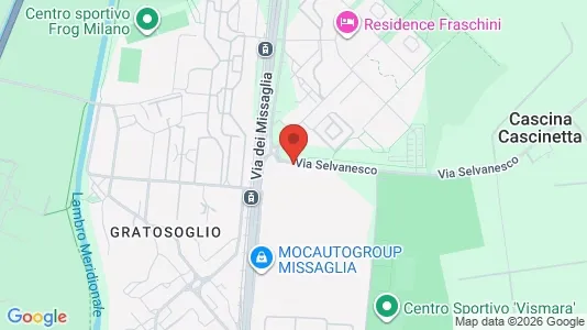 Apartments for rent i Milano Zona 5 - Vigentino, Chiaravalle, Gratosoglio - kort over placeringen