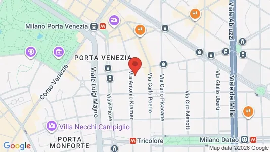 Apartments for rent i Milano Zona 1 - Centro storico - kort over placeringen
