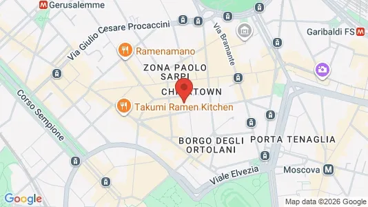 Apartments for rent i Milano Zona 1 - Centro storico - kort over placeringen
