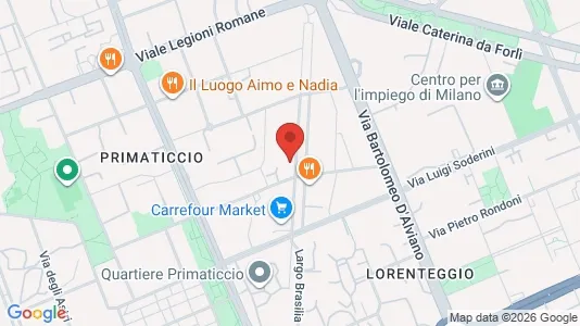 Apartments for rent i Milano Zona 6 - Barona, Lorenteggio - kort over placeringen