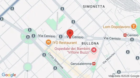 Apartments for rent i Milano Zona 1 - Centro storico - kort over placeringen