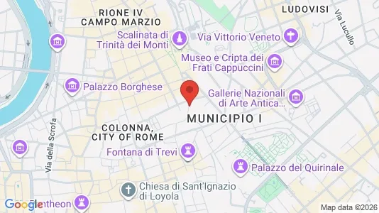 Apartments for rent i Roma Municipio I – Centro Storico - kort over placeringen