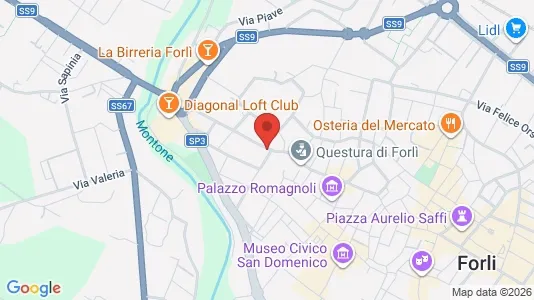 Rooms for rent in Forlì - Photo from Google Street View