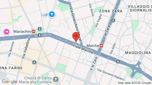 Apartments for rent i Milano Zona 9 - Porta Garibaldi, Niguarda - kort over placeringen