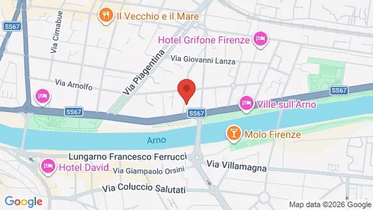 Rooms for rent in Florence - Photo from Google Street View