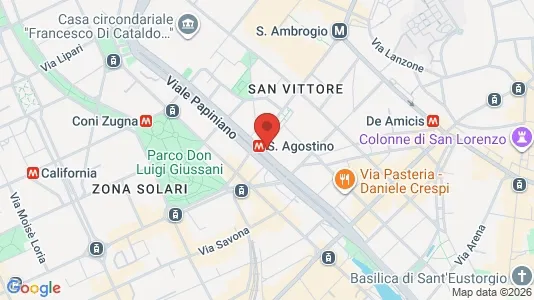 Apartments for rent i Milano Zona 1 - Centro storico - kort over placeringen