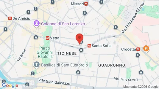 Apartments for rent i Milano Zona 1 - Centro storico - kort over placeringen