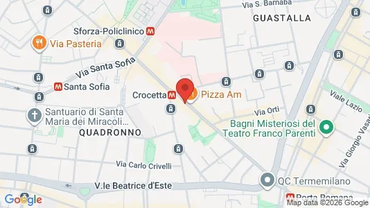Apartments for rent i Milano Zona 1 - Centro storico - kort over placeringen