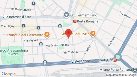 Apartments for rent i Milano Zona 4 - Vittoria, Forlanini - kort over placeringen