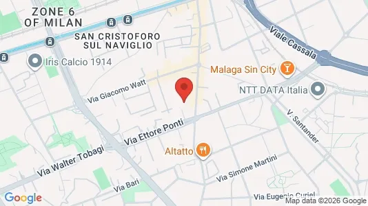 Apartments for rent i Milano Zona 6 - Barona, Lorenteggio - kort over placeringen
