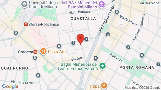 Apartments for rent i Milano Zona 1 - Centro storico - kort over placeringen