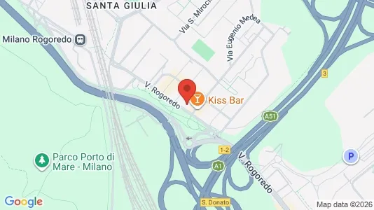 Apartments for rent i Milano Zona 4 - Vittoria, Forlanini - kort over placeringen