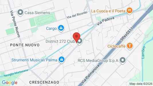 Apartments for rent i Milano Zona 2 - Stazione Centrale, Gorla, Turro, Greco, Crescenzago - kort over placeringen