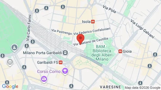 Apartments for rent i Milano Zona 2 - Stazione Centrale, Gorla, Turro, Greco, Crescenzago - kort over placeringen