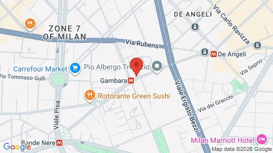 Apartments for rent i Milano Zona 6 - Barona, Lorenteggio - kort over placeringen