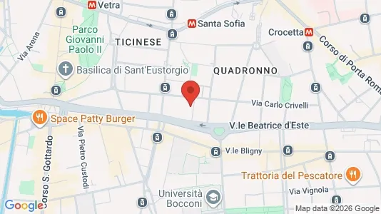 Apartments for rent i Milano Zona 1 - Centro storico - kort over placeringen