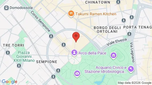 Apartments for rent i Milano Zona 1 - Centro storico - kort over placeringen
