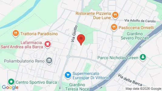 Apartments for rent i Bologna - kort over placeringen