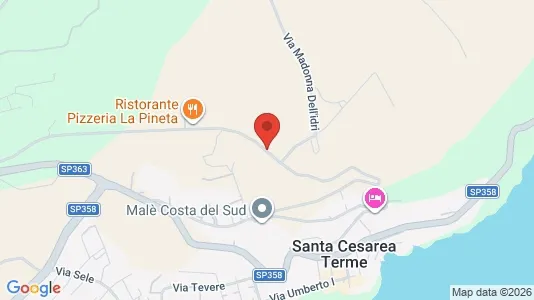 Apartments for rent i Bagnolo del Salento - kort over placeringen