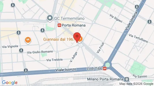 Apartments for rent i Milano Zona 4 - Vittoria, Forlanini - kort over placeringen